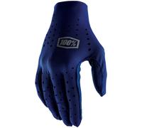 100% Sling Guanti da bicicletta da donna, blu scuro, Taglia XL