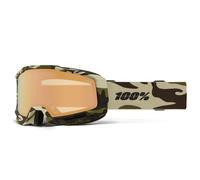 100percent Okan Hiper Ski Goggles Verde Mirror Copper Lens/CAT4