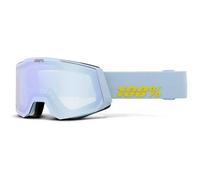 100% Snowcraft Hiper Skibrille - blau