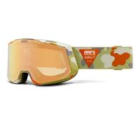100% Snowcraft Hiper Skibrille - grün