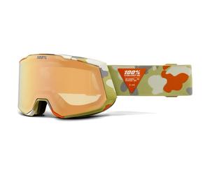100% Snowcraft Hiper Skibrille - grün