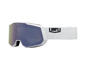 100% Snowcraft XL Skibrille - weiß