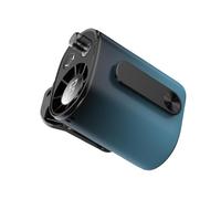 100 Speed Car Fan - Personal Cooling Device, LED Display Smart Control with 360 Degree Rotation Clip Design for Flexible Mounting Strong Airflow Performance with Compact Build for Easy Use Portable