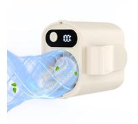 100 Speed Car Fan - Quiet Personal Cooler Digital, Display 360 Degree Rotation Clip On Portable Fan for Home Bedroom Stroller Cart Camping Hiking Fishing Beach Trip Strong Airflow Adjustable