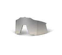 100% Speedcraft Replacement Lens - Low-light Yellow Silver Mirror