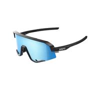 Occhiali 100% Slendale Matte Black con lente HiPER Blue Multilayer Mirror