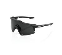 100% Speedlab 100percent Speedcraft Smoke Lens Soft Tact Black 60007-00001
