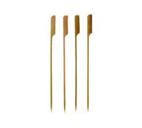 100 Spiedini Bandiera legno di bambù Spadine Golf 18cm