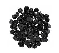 100 spille a farfalla, con chiusura in gomma, per la creazione di gioielli, cappelli, divise fai da te