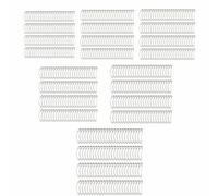 100 spille da balia curve, 28 mm, con puntine in acciaio antiruggine per cucito, artigianato e tessuto fai da te