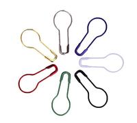 100 spille da balia in metallo a forma di zucca, con chiusura a scatto, per lavori a maglia, comodi e pratici