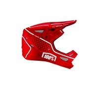 100 stato casco integrale rosso s 55 56 cm