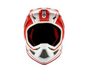 100% Status Topenga Helm Größe: L - rot