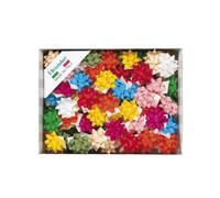 100 Stelle Adesive Mat Colori Assortiti Diametro 5 cm