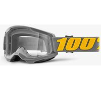 100% Strata 2 Izipizi Occhiali da motocross, grigio per maschi