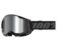 §Maschera Cross Bambino 100% Strata 2 Nero-Argento§