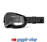 100% Strata 2, Maschera da Cross Unisex Adulto, Vario, Taglia Unica