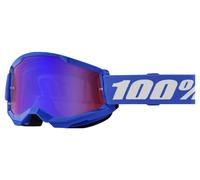100percent Strata 2 Goggles Blu Mirror Red / Blue Lens/CAT3