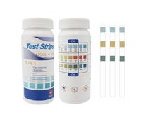 100 strisce per piscina, ph strisce di misurazione analisi aqua linguette kit alcalinità tester per acqua durezza, controllo del prodotto di prova accessorio per piscina e ph tester