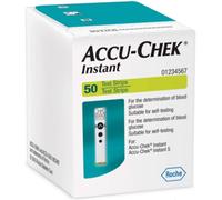 100 Strisce Reattive ACCU CHEK INSTANT ROCHE x GLICEMIA sc.12/26 - 4 cf.da 25 pz