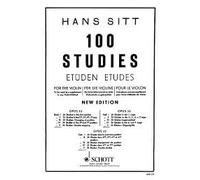 100 STUDI PER VIOLINO op 32 Vol. 5 di Hans Sitt - 100 STUDIES FOR VIOLIN - ed. Eulemburg