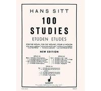 100 STUDIES FOR VIOLIN - 100 STUDI PER VIOLINO op 32 Vol. 3 di Hans Sitt - ed. Eulenburg
