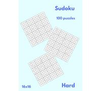 100 Sudoku Puzzles - 16x16 - Hard