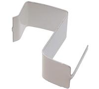 100 Supporti a molla per serramenti in PVC/Legno (Bianco)