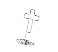 100 supporti in metallo per appunti da ufficio, decorazioni religiose per eventi religiosi, struttura in metallo, per organizzare biglietti e foto sulla scrivania, porta banconote e ricevute
