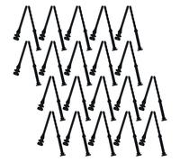 100 supporti per ventole per PC - Viti in gomma per la riduzione del rumore e