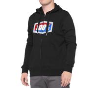 100% Syndicate Cappuccio con zip, Taglia XL