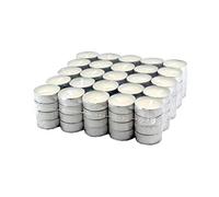 100 T-LIGHT CANDELE TEALIGHT CLASSICA 3,5 CM CANDELA SCALDAVIVANDE MASSAGGI