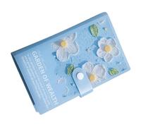 100 Tage Spar Challenge Buch 3D Ölgemälde Optik Sparbuch für Bargeld & Scheine Budget Planer mit PVC Hülle Geldbeutel Organizer für Kinder & Erwachsene