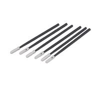 100 tamponi con testa in spugna che non lasciano pelucchi, per la manutenzione dei componenti del computer e l'uso in fabbrica, obiettivi professionali per fotocamere e tastiere