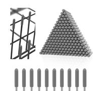 100 Tappi di Protezione per Scolapiatti per Lavastoviglie (grigio), Cucina