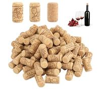 100 tappi di sughero per vino, 2,2 x 4,4 cm, tappi per vino, tappi per bottiglie di vino, bottiglie di vino, bottiglie di vetro, decorazioni, fai da te