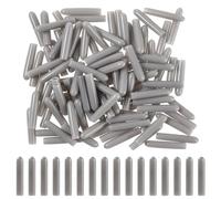 100 tappi per lavastoviglie in silicone per cesti in lavastoviglie, tappi di copertura antiruggine, tappi di copertura per cestini, adatti per tutti i modelli di lavastoviglie, colore grigio