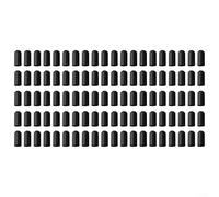 100 tappi termoretraibili caldi, soluzione impermeabile efficace per la protezione delle estremità del cavo (20 x 45 mm)