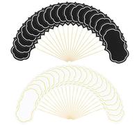 100 targhette per torte, decorazioni a buffet, cartelli per segnare, cartelli buffet, etichette per scrivere