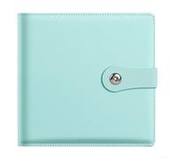 100 tasche 25 fogli fronte-retro per banconote francobolli album per appunti, cartoline, biglietti e oggetti da collezione, libro di raccolta denaro in plastica (blu)