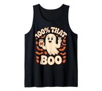 100% That Boo Funny Halloween Ghost Canotta