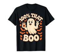 100% That Boo Funny Halloween Ghost Maglietta