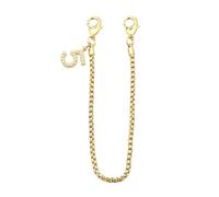 100 tipi di braccialetti for telefoni cellulari con catene metalliche anti-caduta, accessori con cinturini antifurto rimovibili(Style F Gold (Bow))