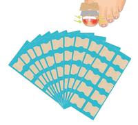 100 toppe correttori per unghie incarnite, strisce correttive per unghie incarnite, traspiranti, senza colla, per alleviare il dolore e correggere