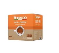100 TORALDO CAPSULA CAPSULE CAFFE' ESPRESSO NAPOLETANO FORTE E CREMOSO MODO MIO