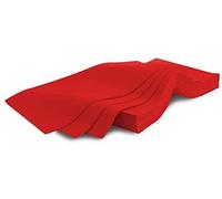 100 TOVAGLIA ROSSO IN TNT 100x100 FESTE RISTORANTI NATALE