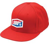 100% Ufficiale J-Fit flexfit Base Cap Cappuccio Rosso per Motocross Enduro Fans