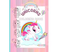 100 Unicorns: A Magical Coloring Book for Girls