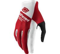 100% Unisex Handschuhe Celium, Cherry Silver - Rot Weiß, XL, HU-GLO-0050