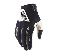 100% Unisex Handschuhe Ridefit, Navy White - Dunkelblau Weiß, M, HU-GLO-0051